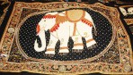 Fabric Elephant Curtain Design 001