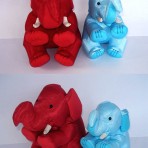 Doll Fabric Elephant